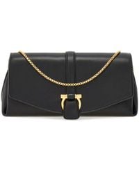 Ferragamo - Medium Leather Crossbody Bag - Lyst