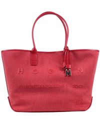 Hogan - Address Shopping Media Tessuto - Lyst