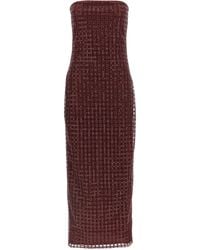 ROTATE BIRGER CHRISTENSEN - 'Beaded Maxi Tube' Dress - Lyst