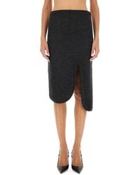 Victoria Beckham - Padded Skirt With Tube Detail - Lyst