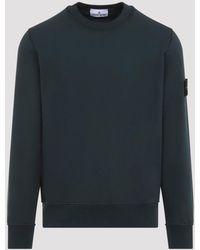 Stone Island - Cotton Crewneck Sweater - Lyst