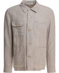 Alex Mill - Veste de travail en lin - Lyst
