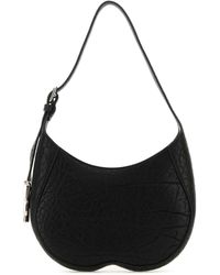 Burberry - Leather Small Chess Shoulder Bag - Lyst