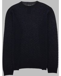 Giorgio Armani - Crew-Neck Jumper Virgin Wool Jumpers - Lyst