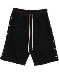 Rick Owens - "Wide Pusher" Shorts - Lyst