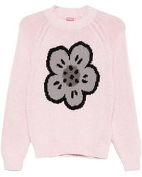 KENZO - Pull À Fleurs - Lyst