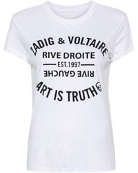 Zadig & Voltaire - T-shirts - Lyst