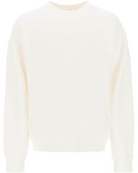 DIESEL - 'strapoval' Sweatshirt Mit Rücken -zerstörter -effekt -logo - Lyst