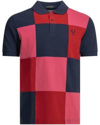Comme des Garçons - X Fred Perry Button Down Polo Shirt - Lyst