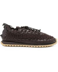 Emporio Armani - Knitted Sneakers - Lyst