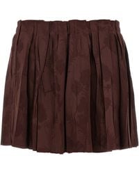 Etro - Jacquard Floral Patterned Skirt - Lyst