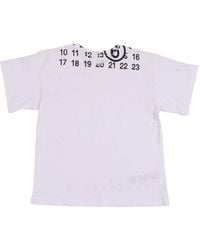 MM6 by Maison Margiela - T-Shirt With Logo - Lyst