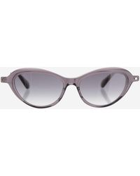 Carven - Oval Acetate Sunglasses - Lyst