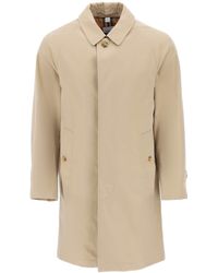 Burberry Cappotto Trench in Blue for Men | Lyst