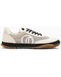 Stella McCartney - Low Trainer With S-Wave Mesh Panels - Lyst