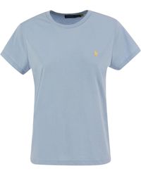 Polo Ralph Lauren - Crewneck Katoenen T -shirt - Lyst
