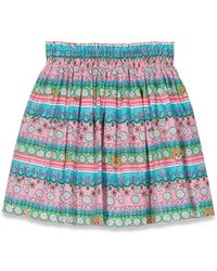 Moschino - Patterned Skirt - Lyst