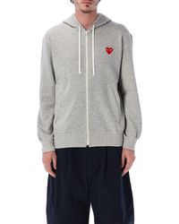 COMME DES GARÇONS PLAY - Ropa de juego Comme Des Garcons.... Gris - Lyst