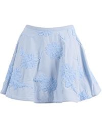 ROTATE BIRGER CHRISTENSEN - Flower Mini Skirt Plein Air (Regular Fit) - Lyst