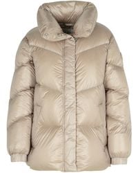 Woolrich - 'Aliquippa' Dove Polyamide Down Jacket - Lyst