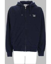 Drole de Monsieur - Felpa Con Zip E Cappuccio - Lyst