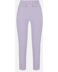 Elisabetta Franchi - Slim-Fit Trousers - Lyst