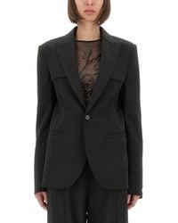 Jean Paul Gaultier - Fitted Tailored Jacket - Lyst
