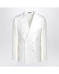 Dolce & Gabbana - Single-Breasted Cotton Jacket - Lyst