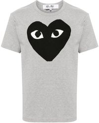 COMME DES GARÇONS PLAY - Comme Des Garcons Katoenen T-shirt - Lyst
