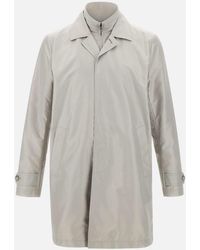 Fay - Herren Wasserabweisender Beiger Trenchcoat - Lyst