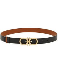Ferragamo - Wendbarer Ledergürtel - Lyst