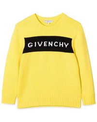 Givenchy - Knitted Jumper Jacquard Logo - Lyst