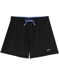 BOSS - Swimsuit With Logo - Lyst