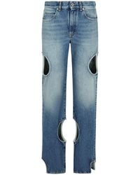Off-White c/o Virgil Abloh - 'Meteor' Jeans Blu Denim - Lyst