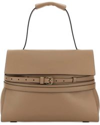 Moschino - Nappa Leather Shoulder Bag - Lyst