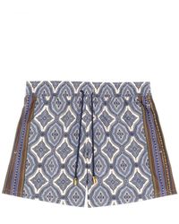 Etro - Printed Swim Shorts - Lyst