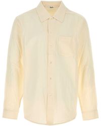 Séfr - Ivory Voile Leo Shirt - Lyst