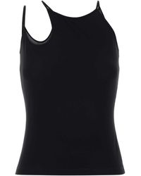 McQueen - Mesh Tank Top - Lyst
