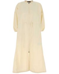 Herno - Cream Nylon Laminar Dress - Lyst
