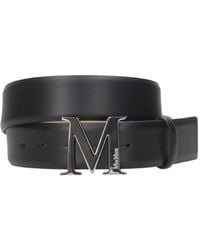 Max Mara - Ceintures Noir - Lyst