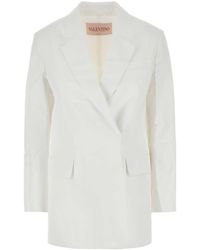 Valentino Garavani - Cotton Blazer - Lyst