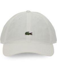 Lacoste - Cotton Hat - Lyst