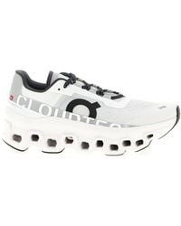 On Shoes - Cloudmonster Lace-Up Sneakers - Lyst
