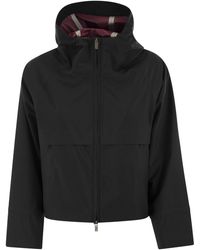 K-Way - Soille Clean Hooded Jacket - Lyst