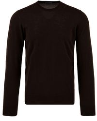 Drumohr - Sweaters de Drumhr marrón oscuro - Lyst