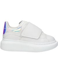 McQueen - Idee Regalo Sneakers Kids Donna Pelle Bianco/Multicolore - Lyst