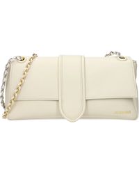 Jacquemus - Bambino Shoulder Bag Leather/Light Ivory - Lyst