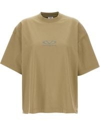 Vetements - 'ovaal Logo' T -shirt - Lyst