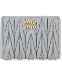 Miu Miu - Pastel Leather Wallet - Lyst