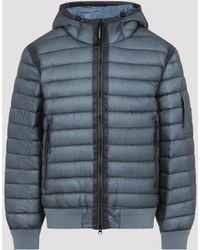 C.P. Company - Hooded Lens Down Jacket - Lyst